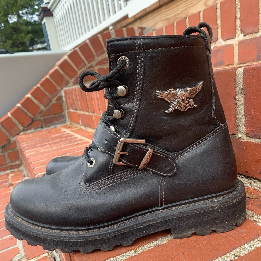 Harley Davidson Boots (black leather) size 43